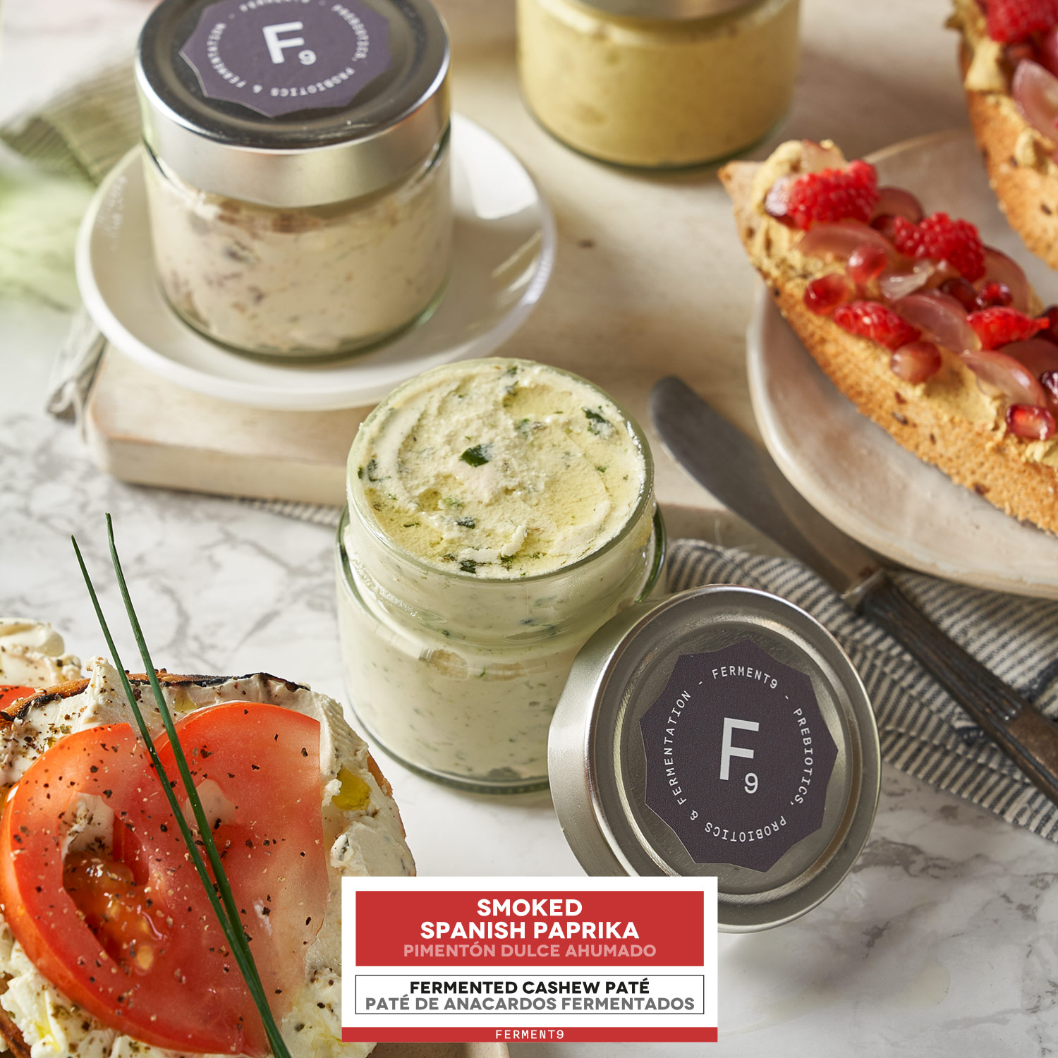 Smoked Spanish Paprika Fermented Cashew Pate Ferment 9