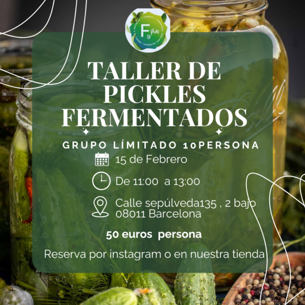 Taller de Pickles Fermentados